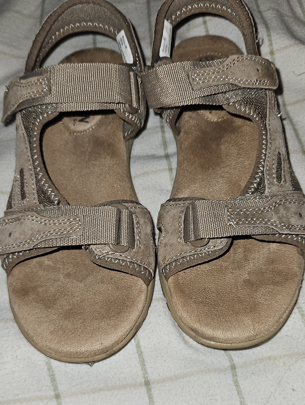 Magellan Outdoors Taupe Adjustable Comfort Sandals
